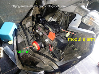 Cara pasang alarm motor pada Yamaha Aerox 125cc Cara pasang alarm motor pada Yamaha Aerox 125cc