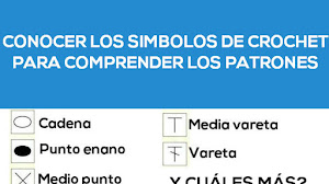 Aprendemos a leer patrones crochet / #2 Qué es un símbolo crochet