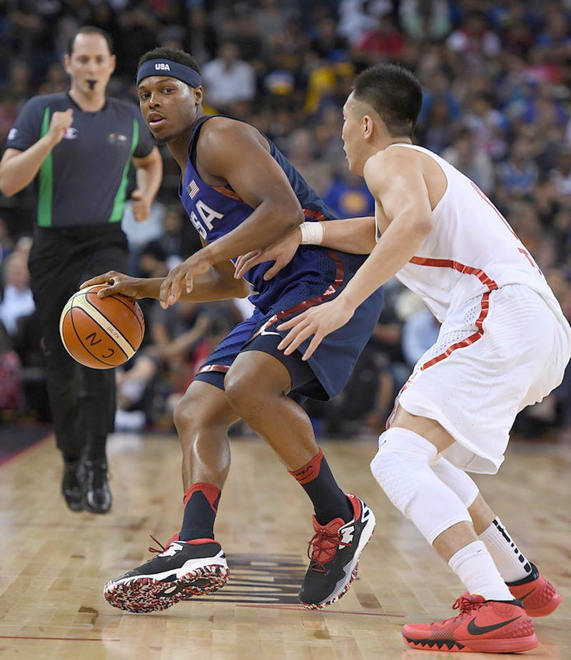 is Kyle Lowry is wearing Rio Olympics