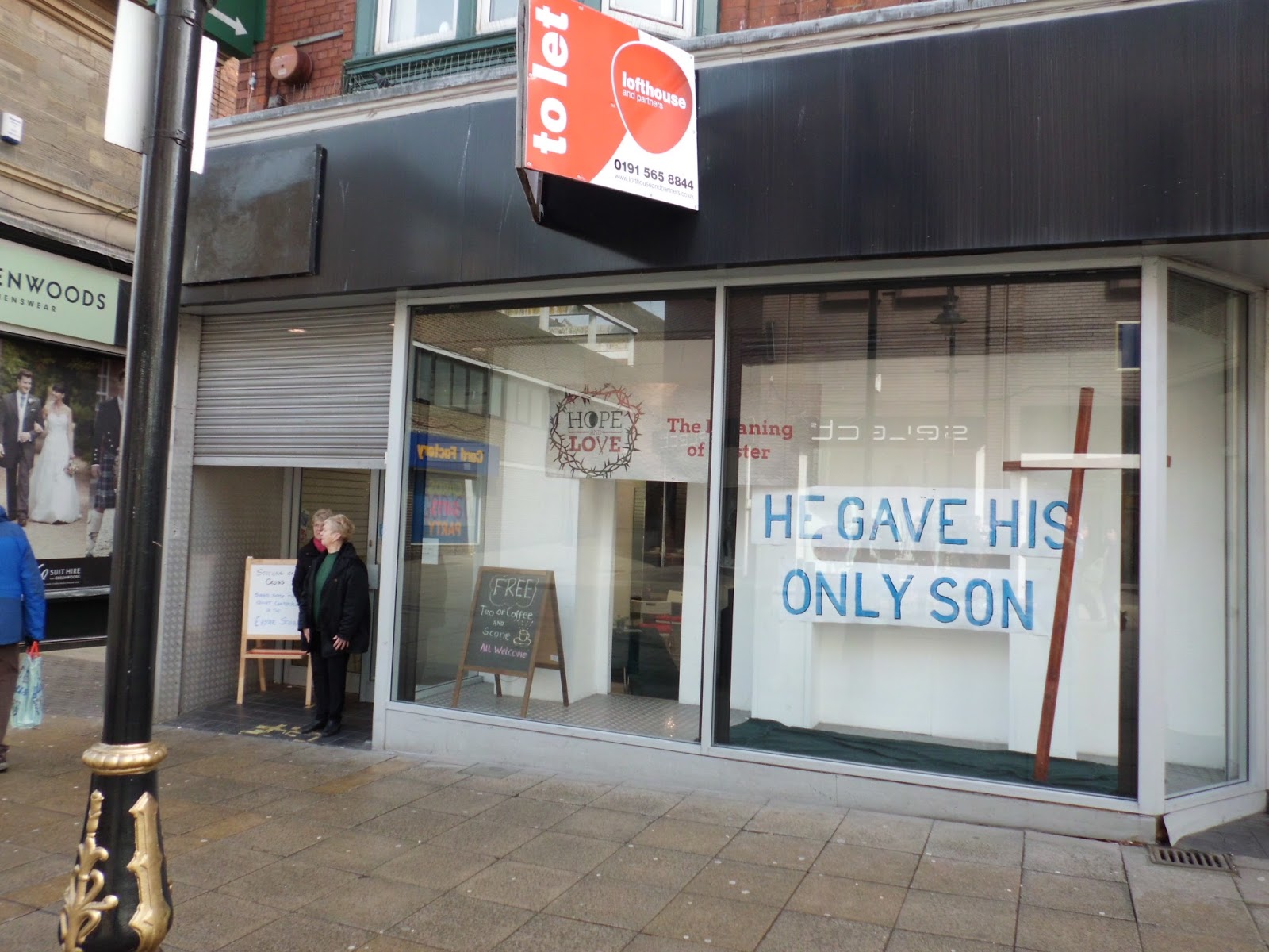 West Harton Methodist Church Easter Shop, South Shields