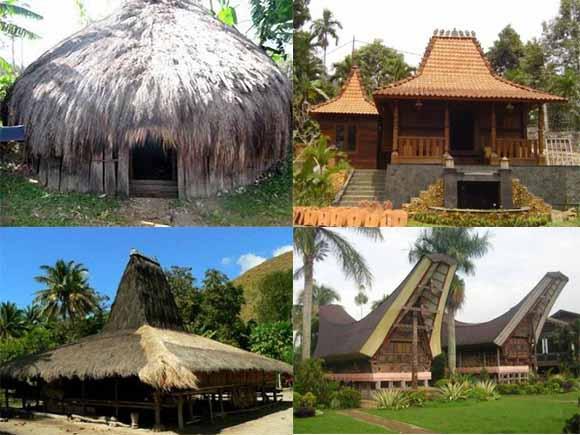 Macam-macam Rumah Adat di Indonesia