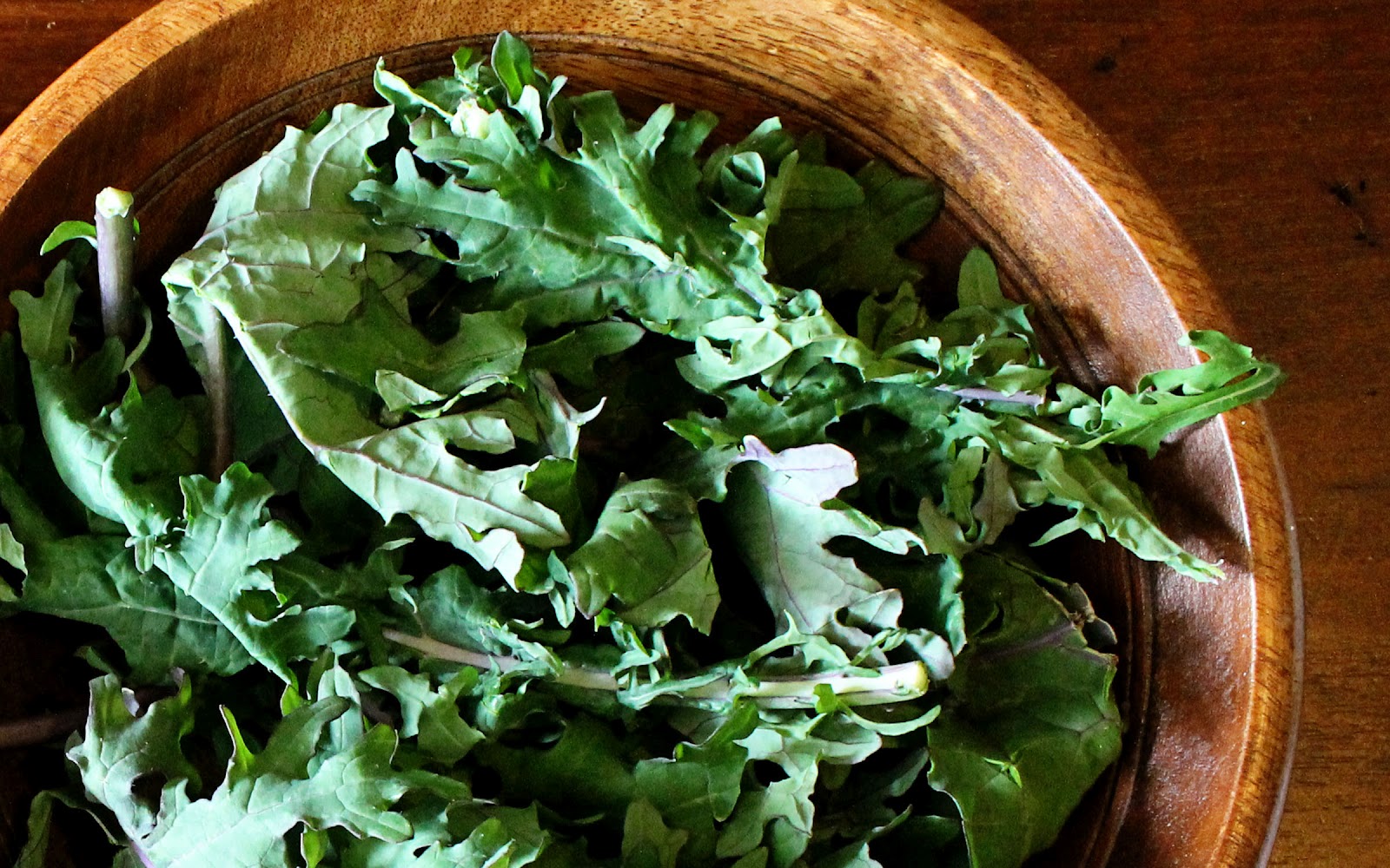 Here On Cherry Lane Russian Kale Salad and Some Gluten Free Croutons