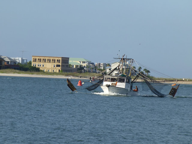 Shrimping boat. St. Augustine, Florida.