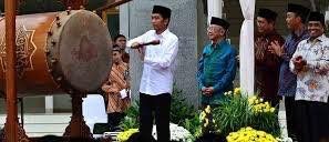 Presiden Jokowi Resmikan Masjid Raya KH Hasyim Asy'ari