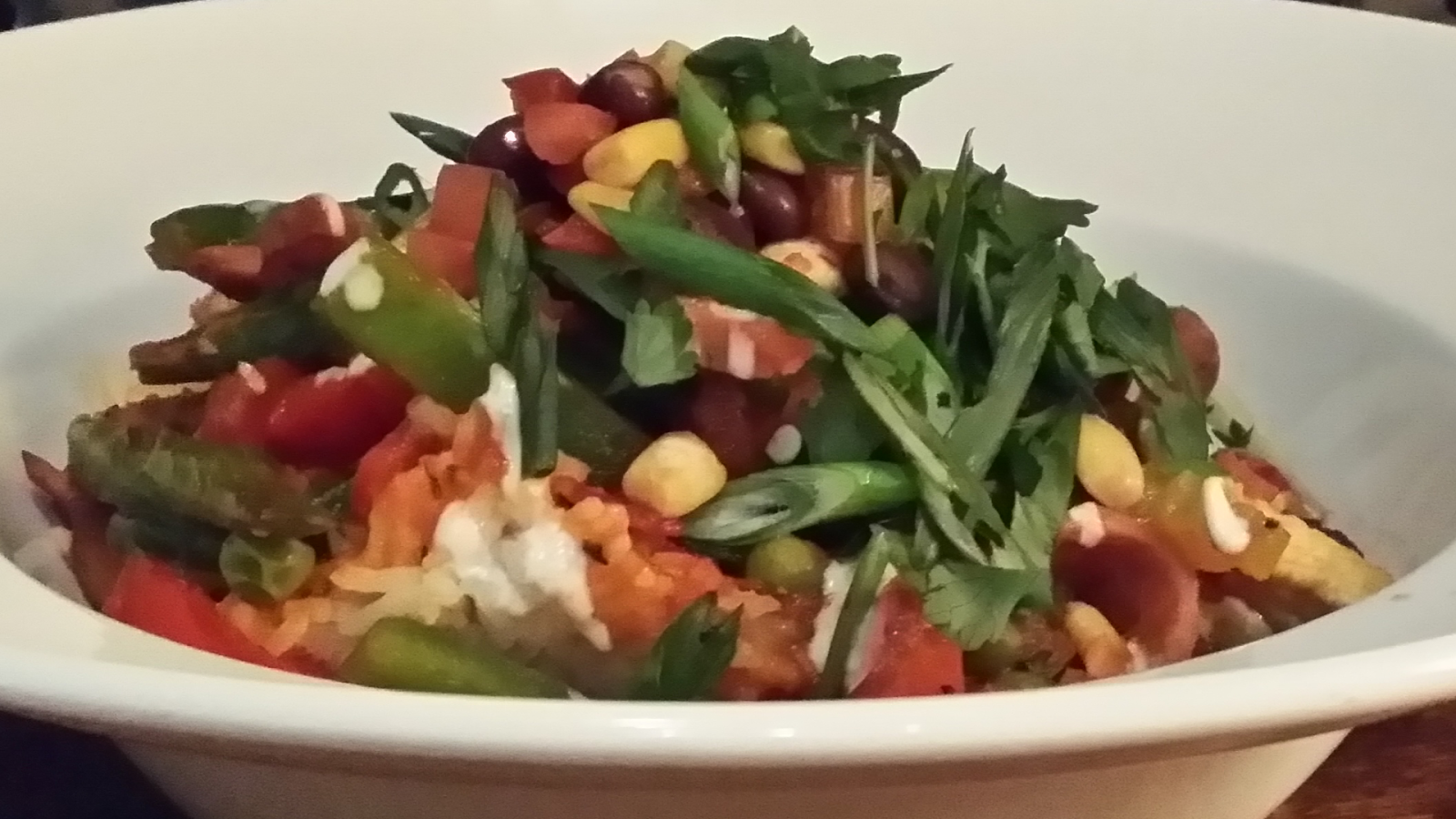 EarthyFlavors Garlic Tomato Rice Bowl