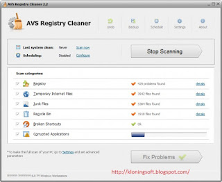 Download AVS Registry Cleaner 2.3.5 Full Version