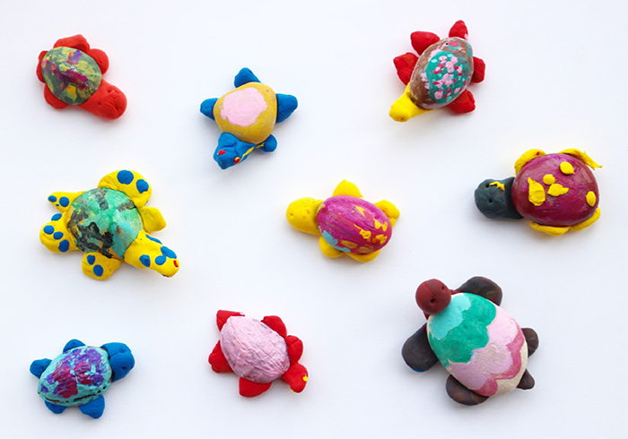 Jumping Clay: tortugas