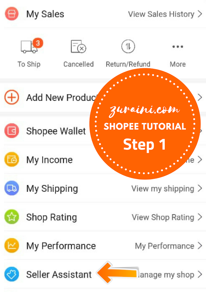 CARA SETTING TUTUP KEDAI SHOPEE SEMENTARA BERCUTI