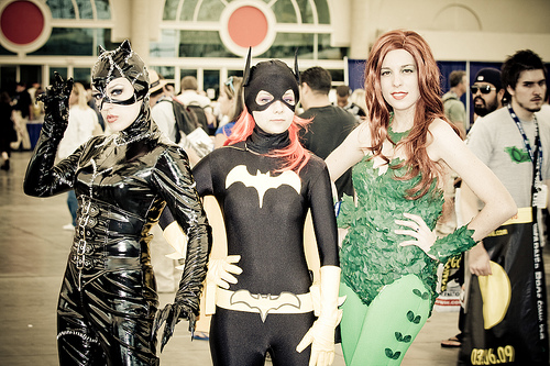 catwoman costume with poison ivy