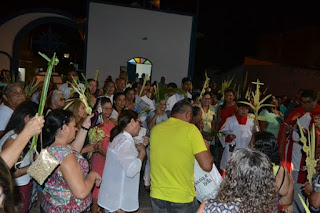 PROCISSÃO DE RAMOS – INÍCIO DA SEMANA SANTA