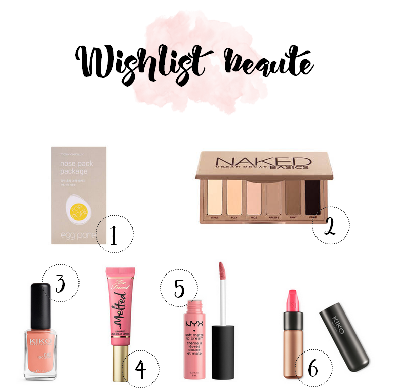 wishlist soldes beauté