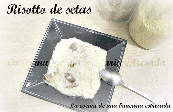 Receta de risotto de setas