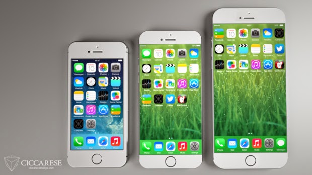 Virtual-Vall: iPhone 6 Images Show 4.7-Inch and 5.5-Inch Variants Side ...