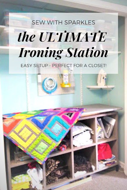 #sewing #ironing #sewingspace #sewingroom #organization #craft #diy