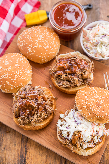 Instant Pot Pulled Pork - seriously THE BEST pulled pork I've EVER eaten!! Pork shoulder/pork butt seasoned with brown sugar, paprika, chili powder, dry mustard, garlic powder and onion powder. This pulled pork was incredibly tender and tasted amazing! Perfect for your summer parties!! #instantpot #pulledpork #porkbutt #porkrecipes #instantpotrecipes Instant Pot Pulled Pork - seriously THE BEST pulled pork I've EVER eaten!! Pork shoulder/pork butt seasoned with brown sugar, paprika, chili powder, dry mustard, garlic powder and onion powder. This pulled pork was incredibly tender and tasted amazing! Perfect for your summer parties!! #instantpot #pulledpork #porkbutt #porkrecipes #instantpotrecipes