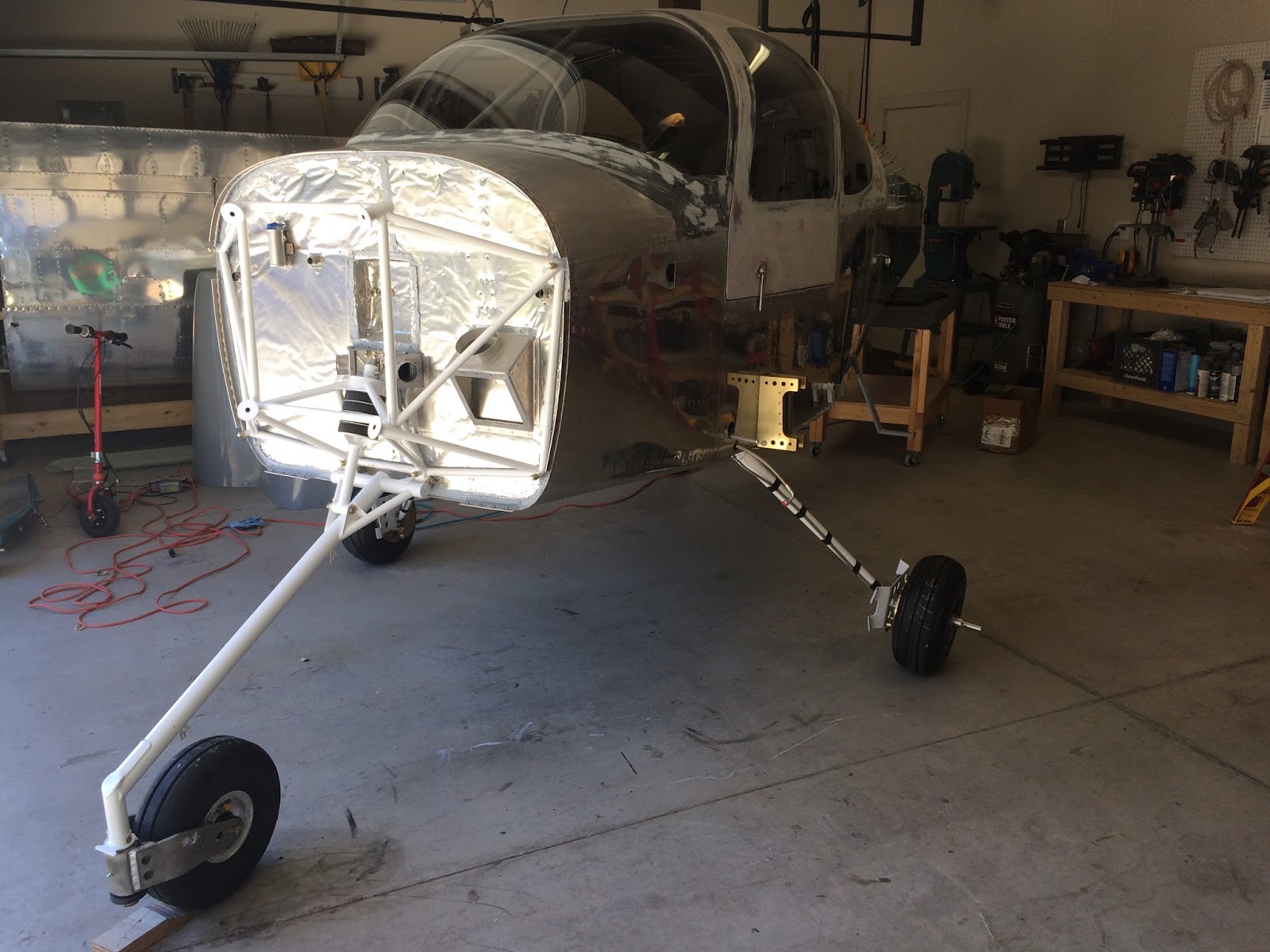 Operation "RV10" Engine Mount & Landing Gear