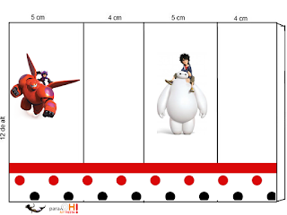 Big Hero 6: Etiquetas Candy Bar para Imprimir Gratis. Etiquetas de Big Hero 6 para imprimir gratis.