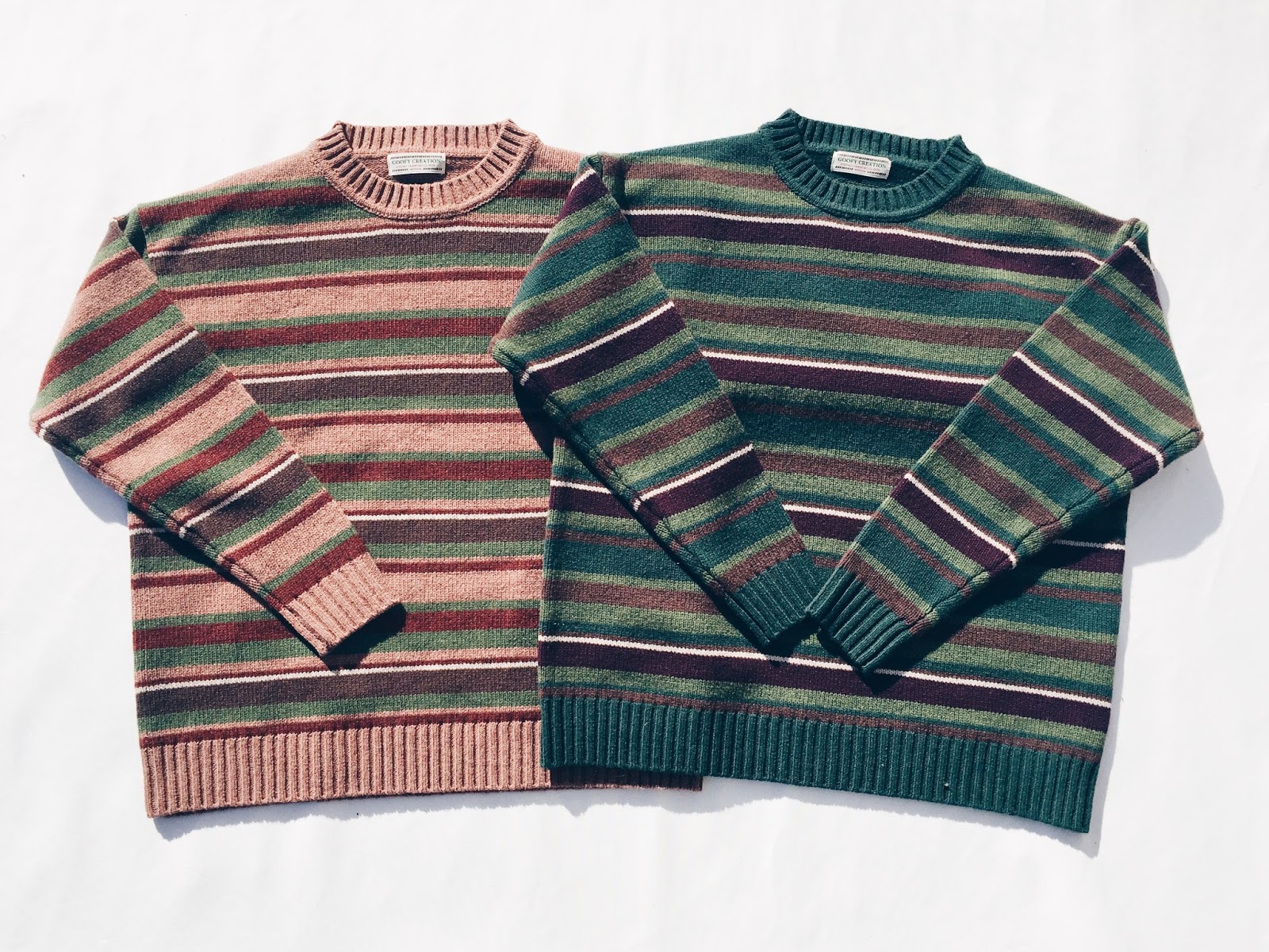 not wonder store: GOOFY CREATION, Lambs wool border knit
