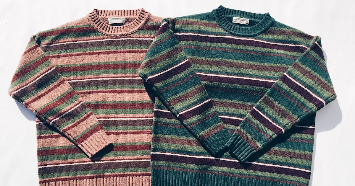 GOOFY CREATION, Lambs wool border knit - not wonder store