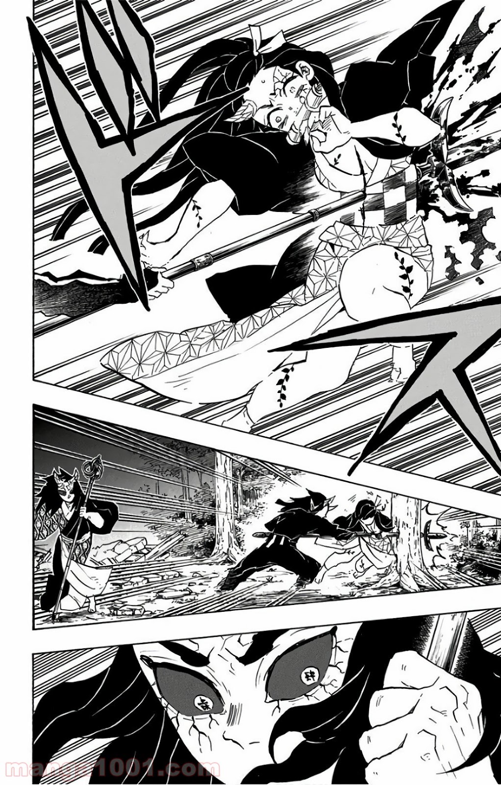 鬼滅の刃 - Raw 【第114話】 - Manga1001.com