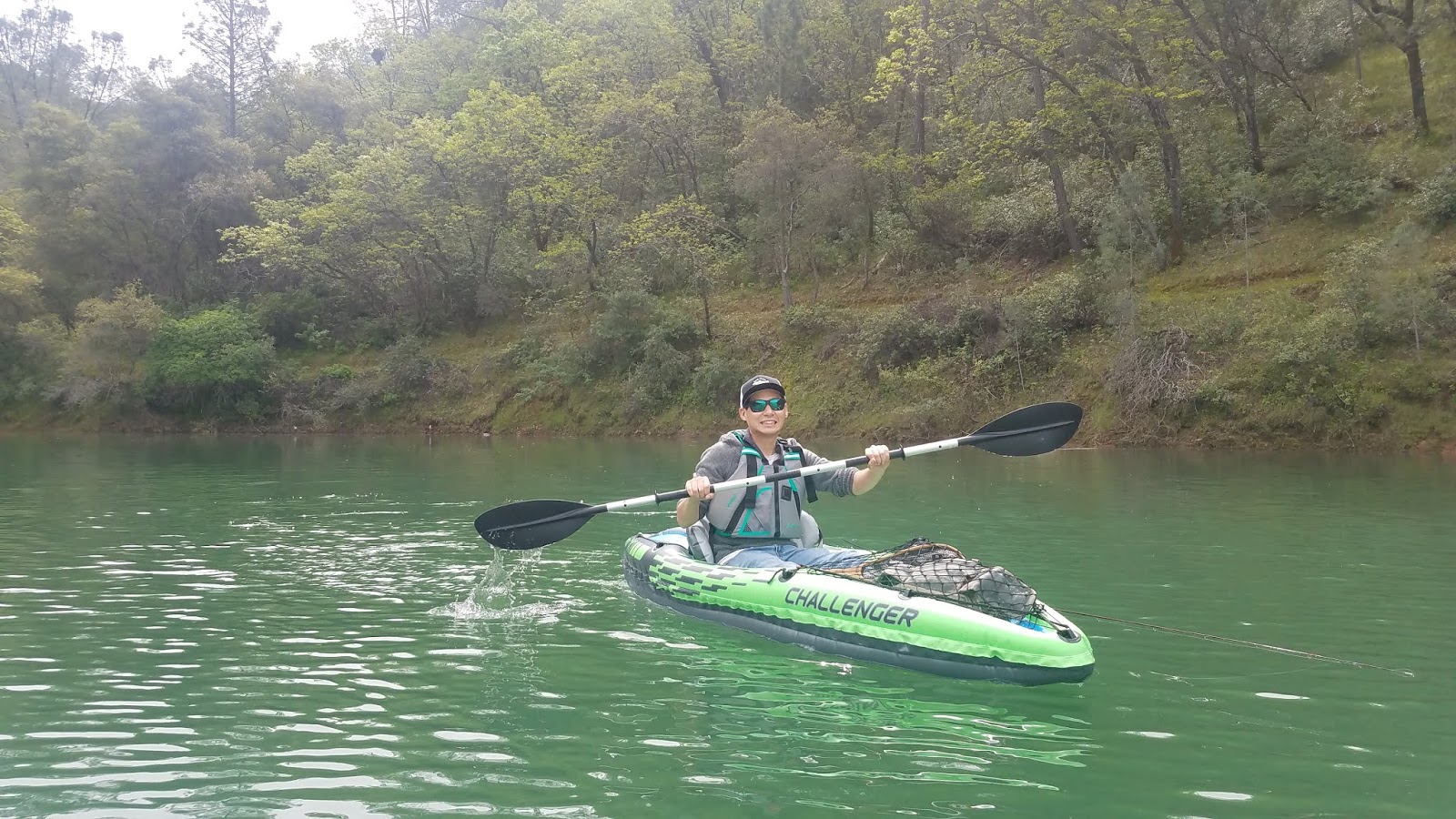 keep calm and fly fish: kayaking lake englebright
