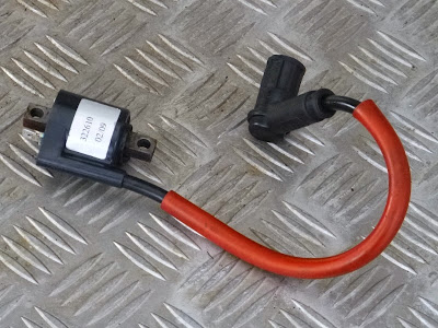 Cagiva Mito Electronic ignition system components