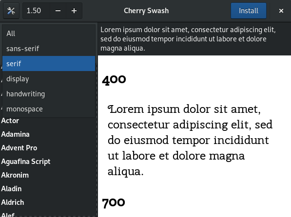 font viewer linux font viewer linux
