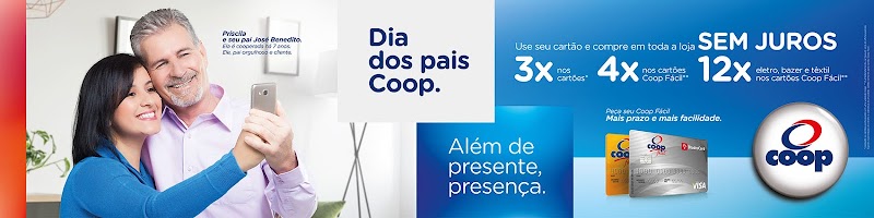 Coop lança campanha de pais com previsão de elevar vendas em 5% Coop lança campanha de pais com previsão de elevar vendas em 5%