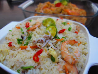 Taste Buds: Nasi Goreng Seafood.