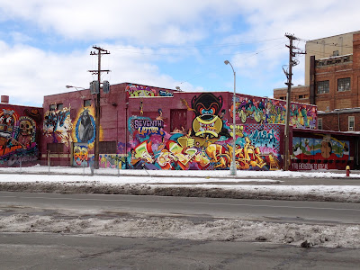 mural near Eastern Market Detroit