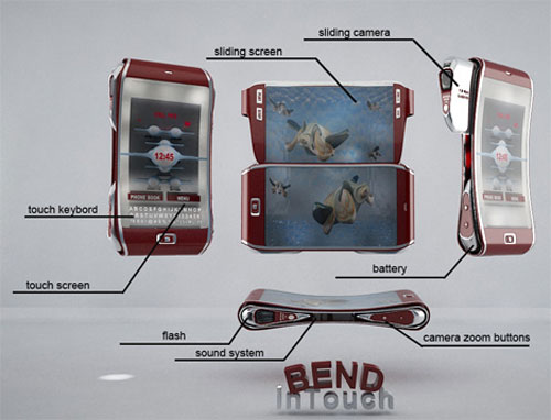 bend mobile phone