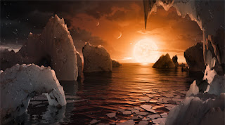 волшебный фонарик TRAPPIST-1
