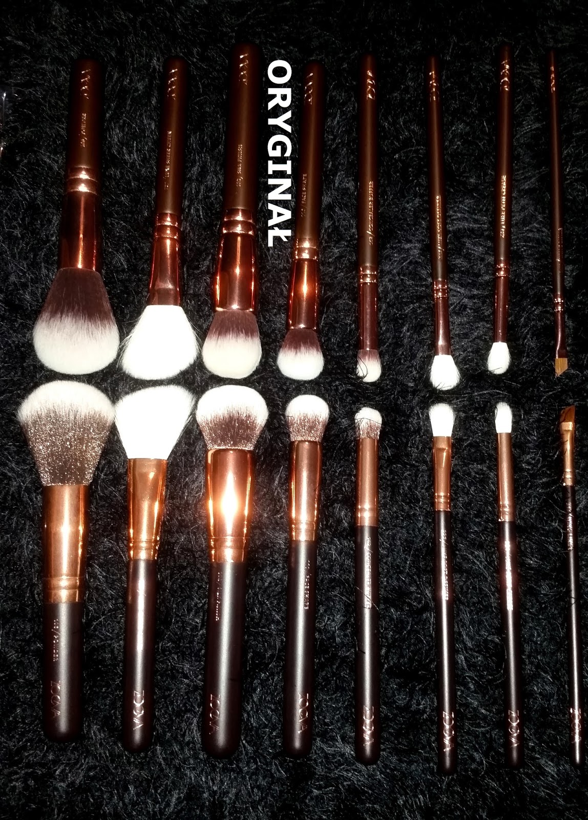 Neha Blog Make Up Beauty Life Chińskie Pędzle Zoeva Vs Oryginalne Pędzle Zoeva
