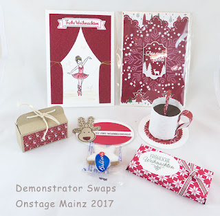 Demonstrator Swaps Onstage Mainz 2017 Stampin up schachteln karten geschenke weihnachtsdeko susis basteltipps Demonstrator Swaps Onstage Mainz 2017 Stampin up schachteln karten geschenke weihnachtsdeko susis basteltipps