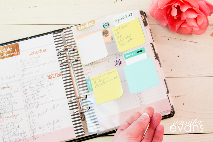How to create a work planner from the @heidiswapp Memory Planner by @createoften