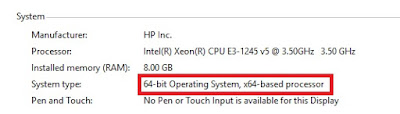 Sistem Operasi Windows 64 Bit