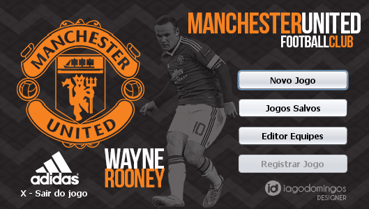 Skin Wayne Rooney - Manchester United para Brasfoot 2016