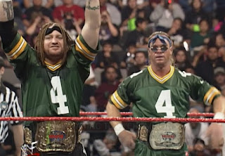 WWE / WWF Royal Rumble 1998 - The Legion of Doom challenged the New Age Outlaws for the tag titles WWE / WWF Royal Rumble 1998 - The Legion of Doom challenged the New Age Outlaws for the tag titles