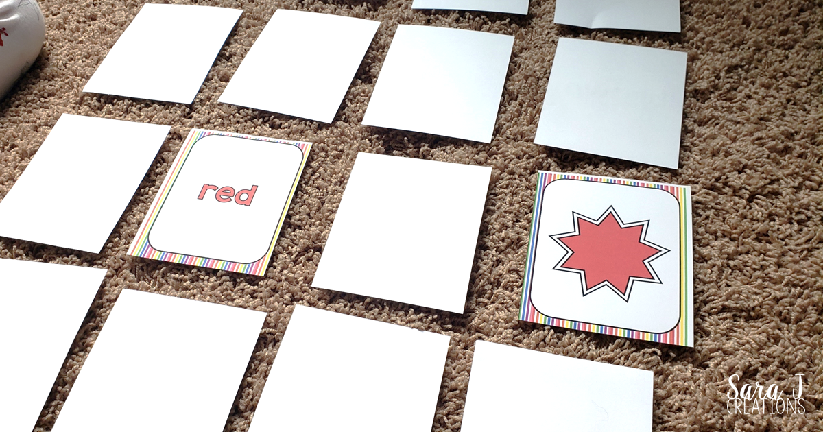 How to Make a Matching Game or DIY Memory Game
