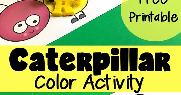caterpillar color matching sorting for toddlers totschooling