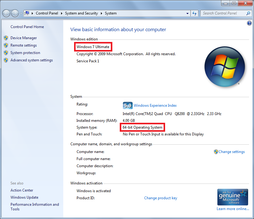 Windows Tip of the Day: Windows 7: Verifying the Operating ...