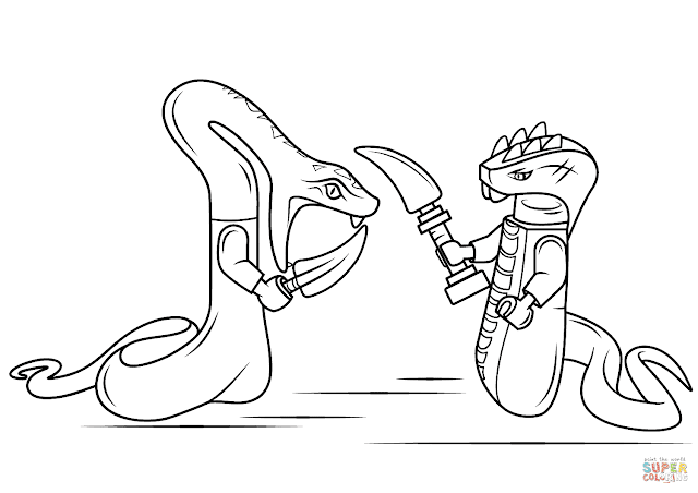 Coloriage serpent ninjago  Fonds d'écran HD