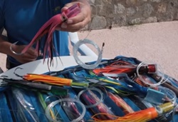 Lot De 4 Leurres De Pêche Gros Gibier Pour Eau Salée - Thon, Marlin