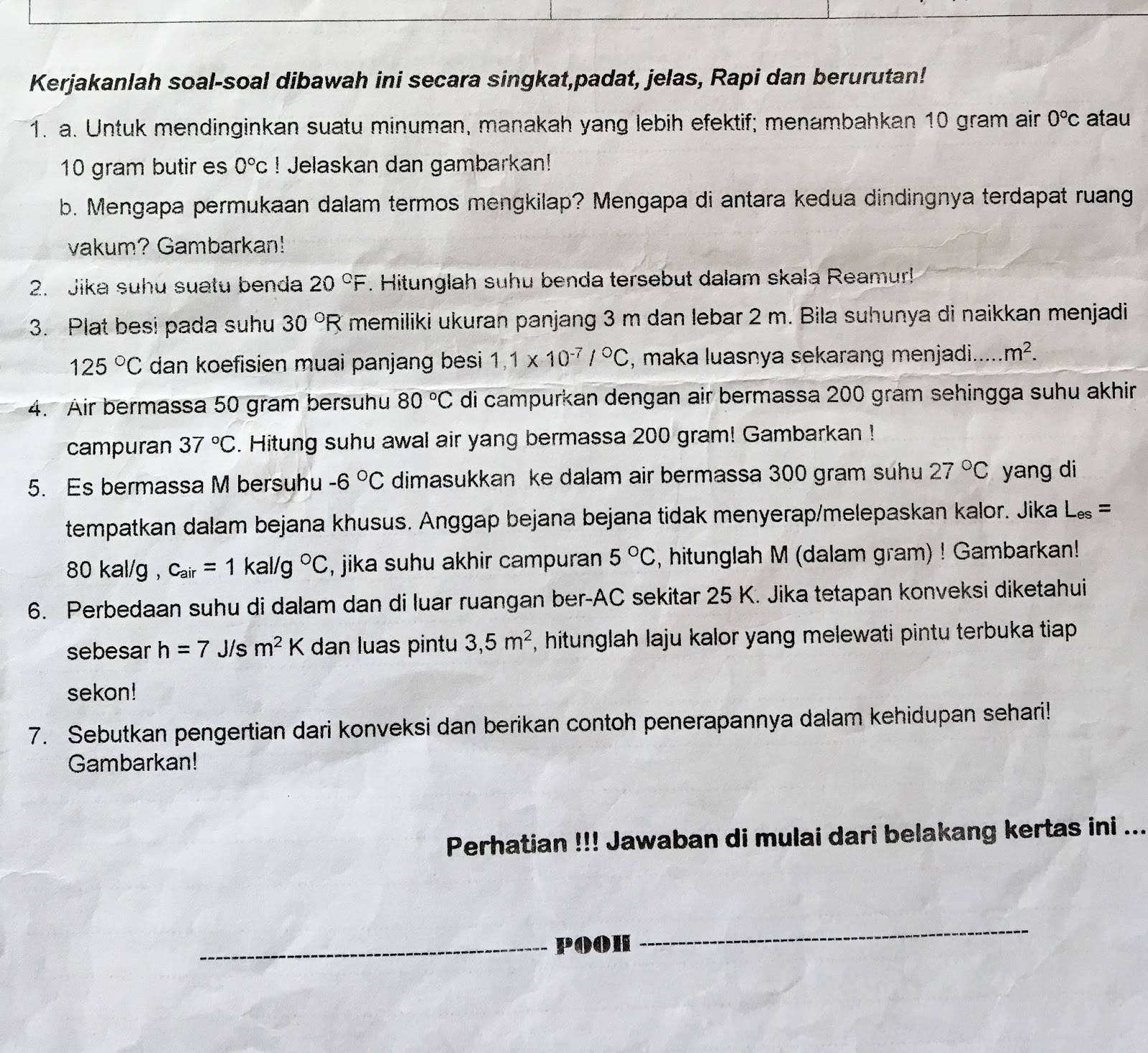 Contoh Soal Fisika Kelas Xi Semester 2 Dan Pembahasan