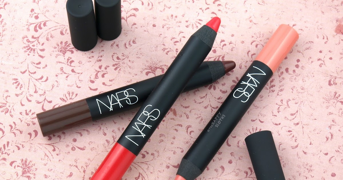 New Shades For 2017 Nars Velvet Matte Lip Pencil Review And Swatches The Happy Sloths Beauty Makeup And Skincare Blog With Reviews And Swatches