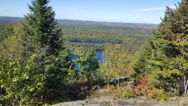 Point de vue avant d'arriver au Cap 360