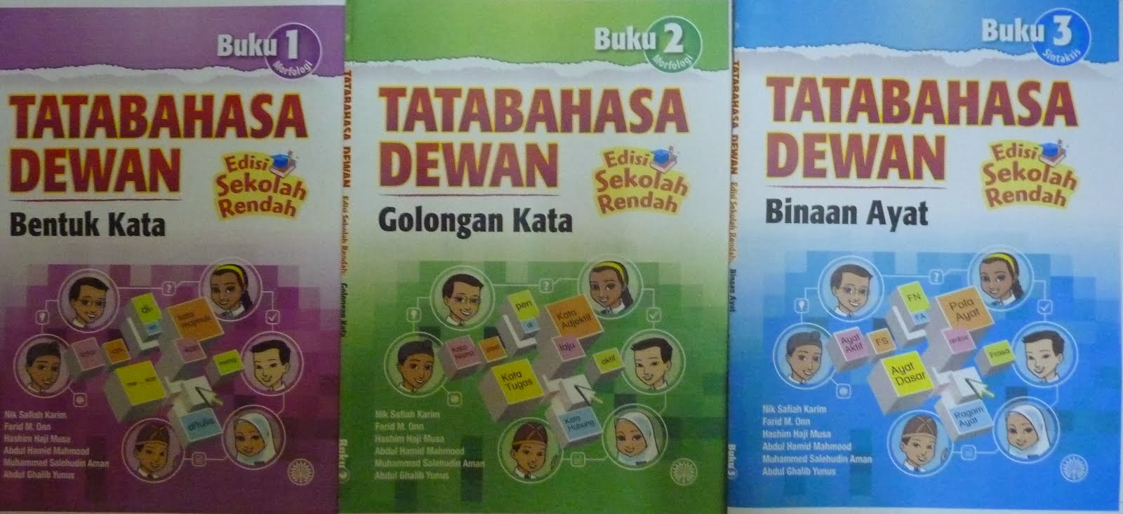 Buku Tatabahasa Dewan Edisi Sekolah Rendah (Buku 1, 2 dan 3)