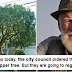 Old Man’s Powerful Message To The Town Of California That Cut Down His Favourite Tree
