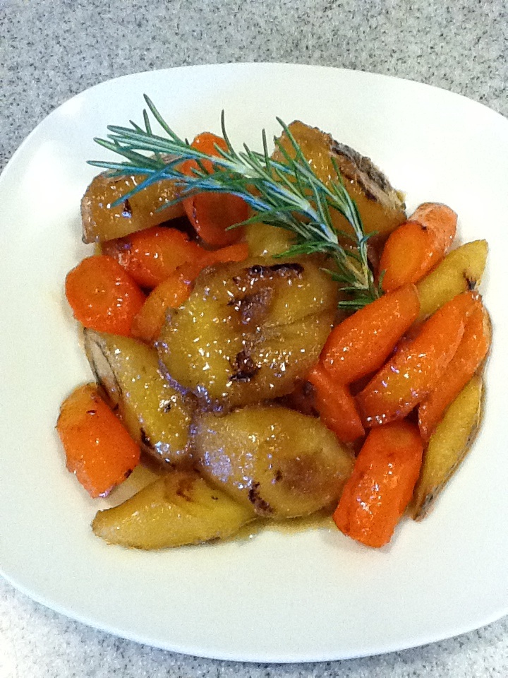 Silver Lake Farms Maple Glazed Parsnips and Carrots