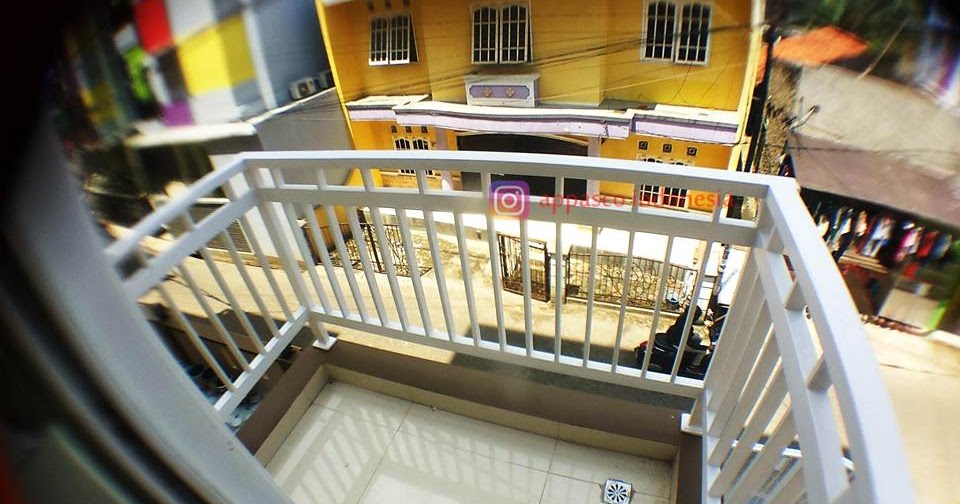 Railing Balkon Besi Galvanis Teras Atas di Kukusan Depok - Jual Kanopi